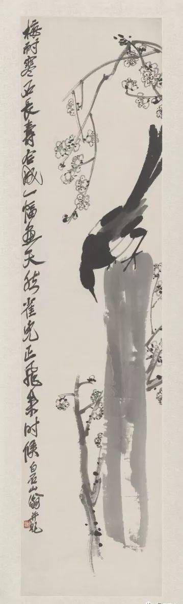 赋梅兰竹菊松以新意，齐白石笔下的梅兰竹菊松