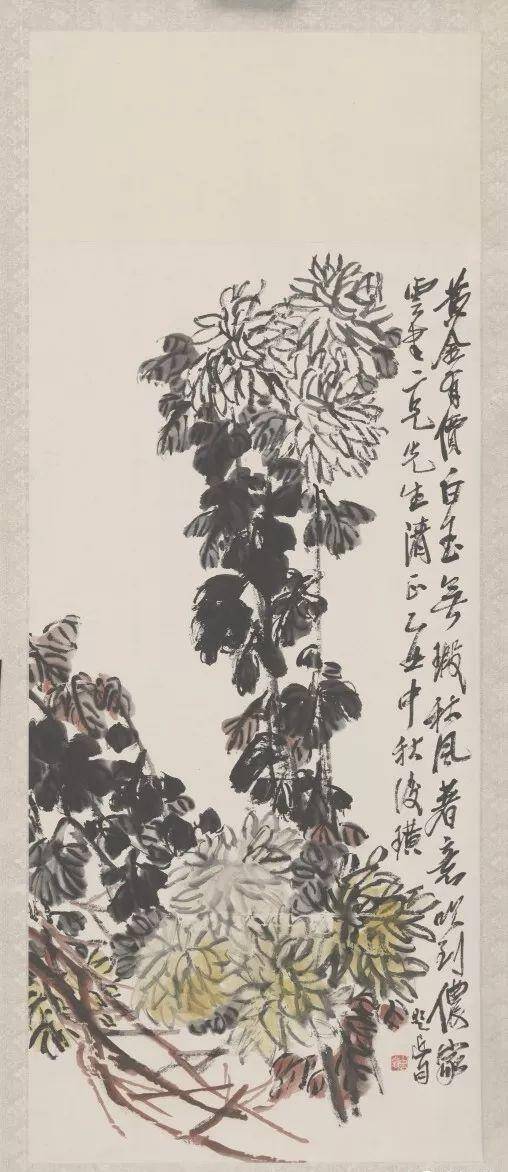 赋梅兰竹菊松以新意，齐白石笔下的梅兰竹菊松