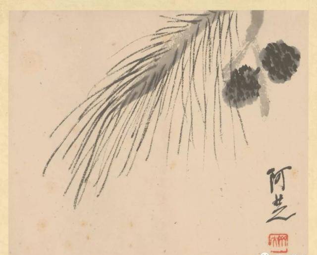 赋梅兰竹菊松以新意，齐白石笔下的梅兰竹菊松