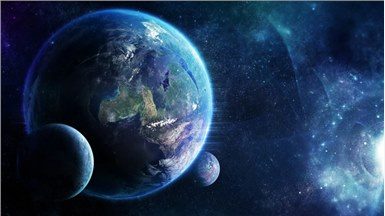 为什么星球都能悬浮在宇宙中？答案其实很简单，扔块石头就知道了