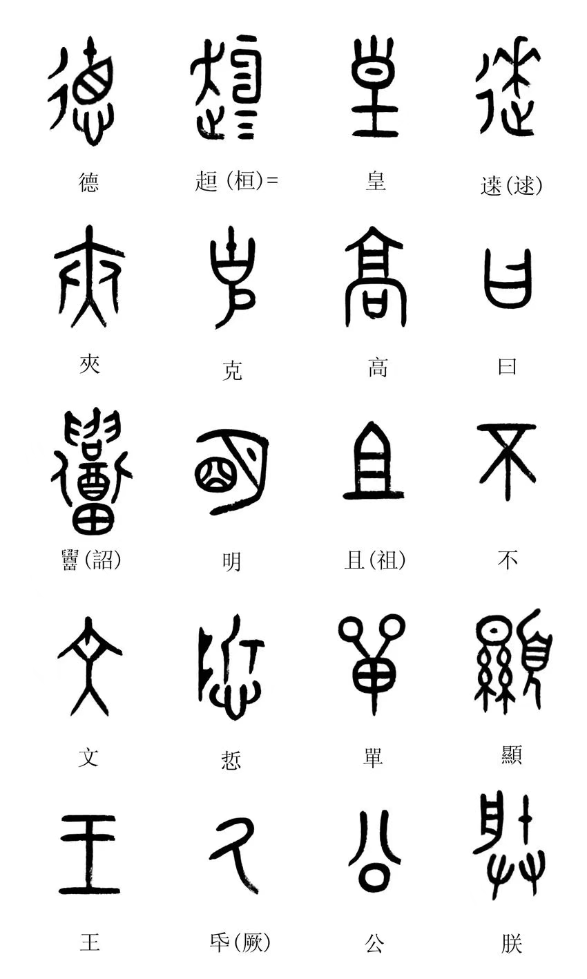 中国第一盘 | 西周逑盘（逨盘）拓本放大并释读