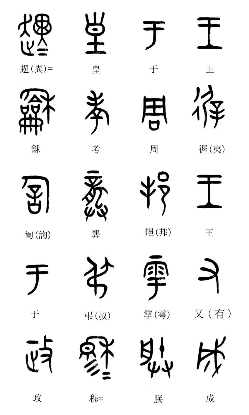 中国第一盘 | 西周逑盘（逨盘）拓本放大并释读