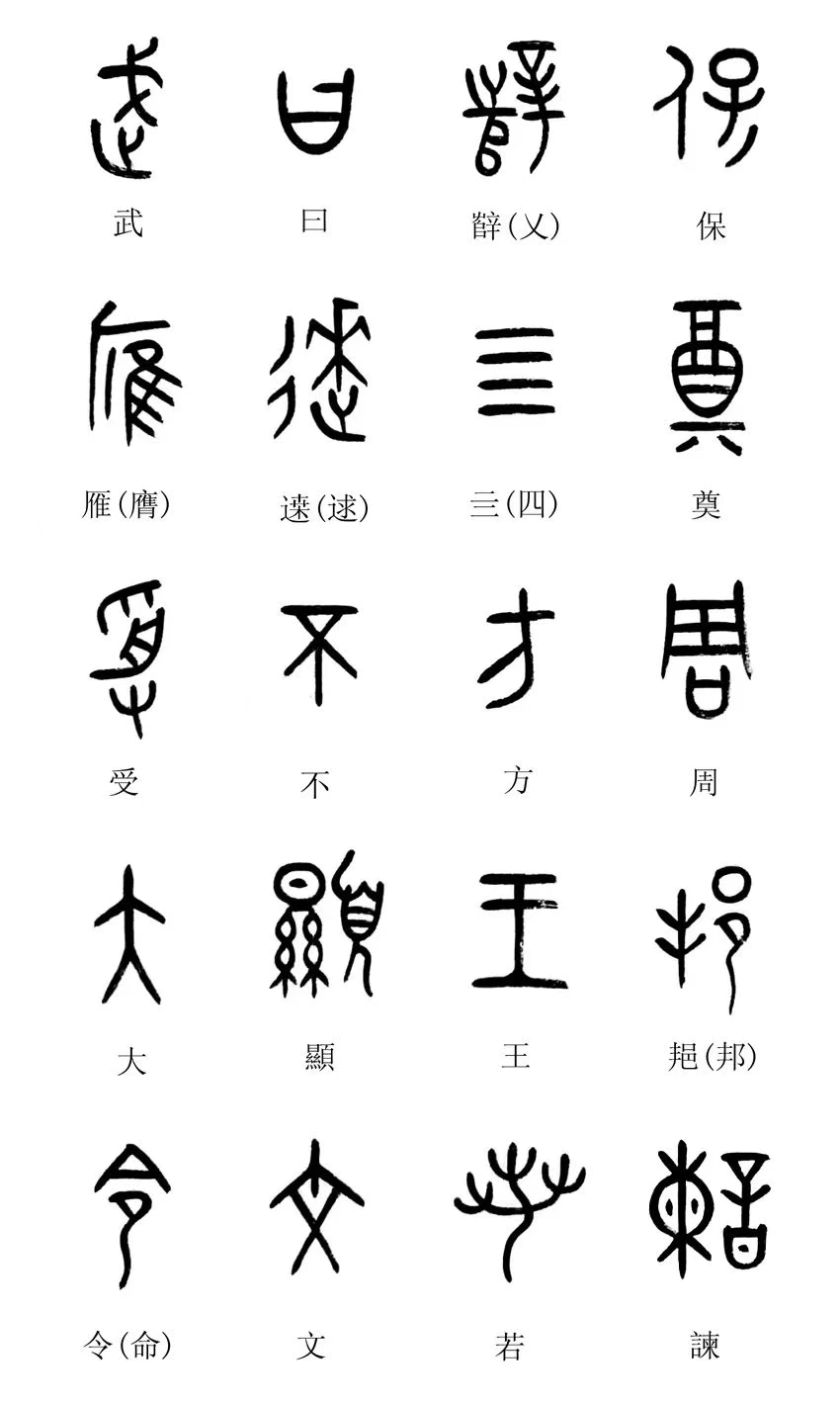 中国第一盘 | 西周逑盘（逨盘）拓本放大并释读