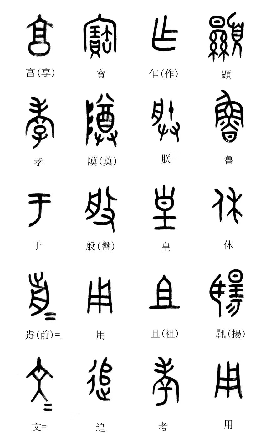 中国第一盘 | 西周逑盘（逨盘）拓本放大并释读