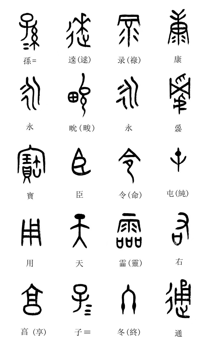 中国第一盘 | 西周逑盘（逨盘）拓本放大并释读